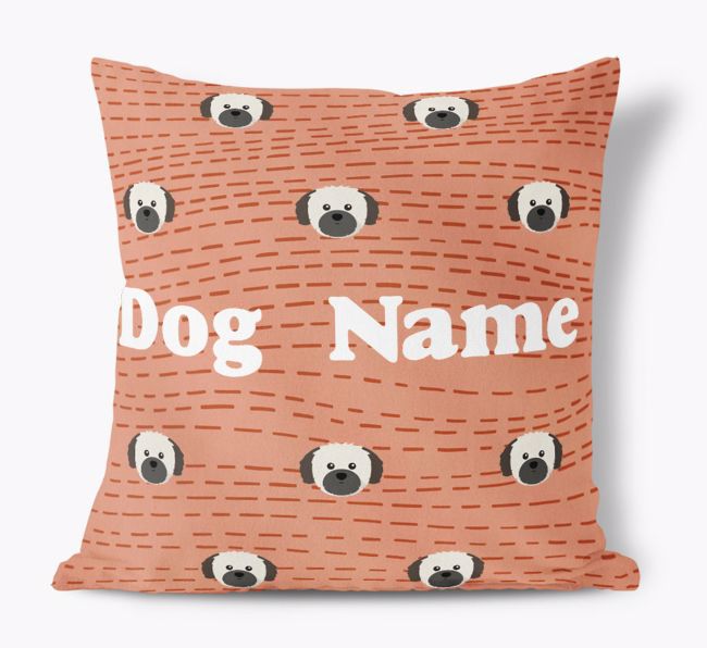 Personalized Icon Soft Touch Pillow